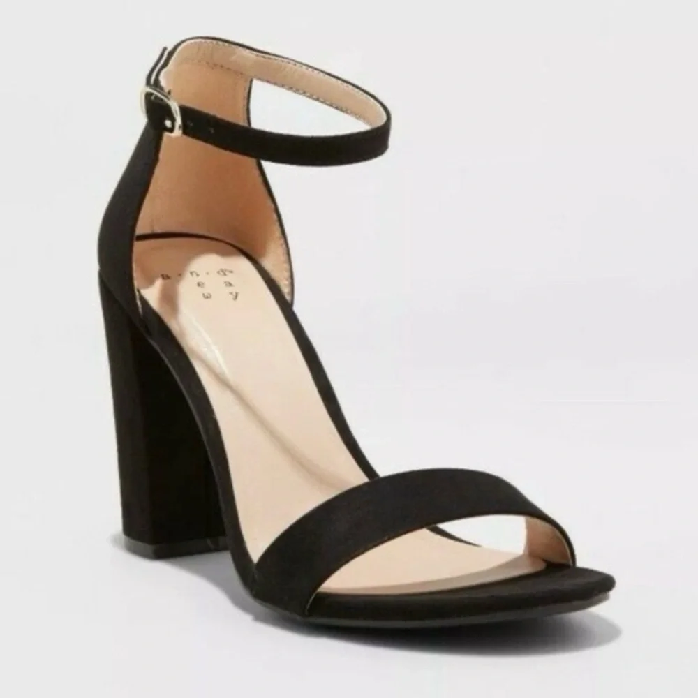 A New Day Black Women's Heels - Picture 1 of 5